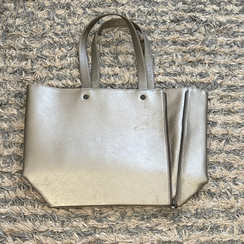 Neiman Marcus Large Tote Bag - Teal, Pink, Gray - Picture 9 of 13